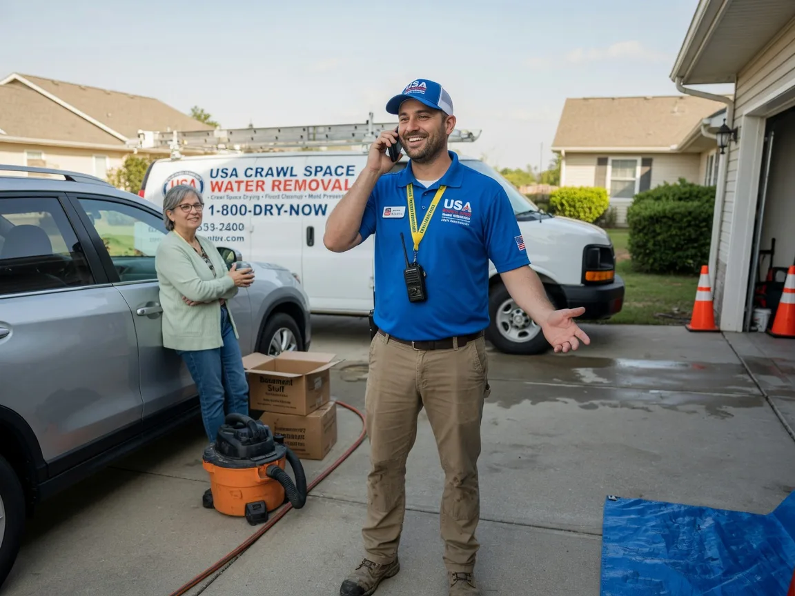 Crawl Space Water Removal Beebe, AR FAQs